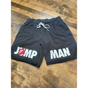 Jordan Jumpman shorts Medium Nike patch Comfort Cotton Basketball Lounge S